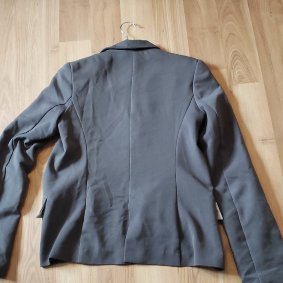 Medium Grey Full Length Blazer - Picture 4 of 4